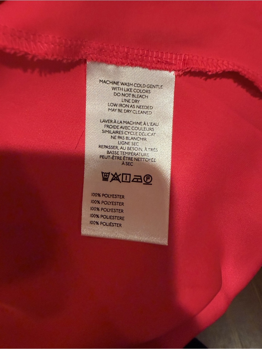 Anthropologie Rose/Lace-Trim Midi Slip Dress Size Medium - Picture 4 of 6
